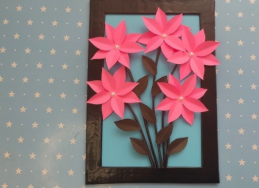 Поделка ручной работы цветок из бумаги