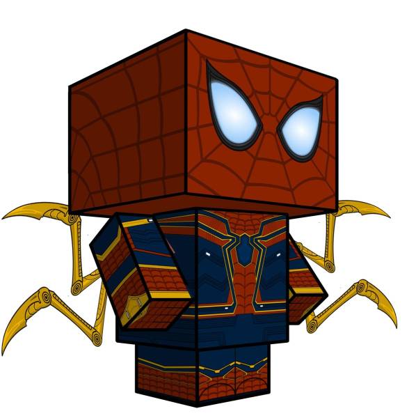 Cubeecraft фигурки Spider man