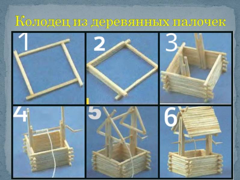 Декоративный колодец