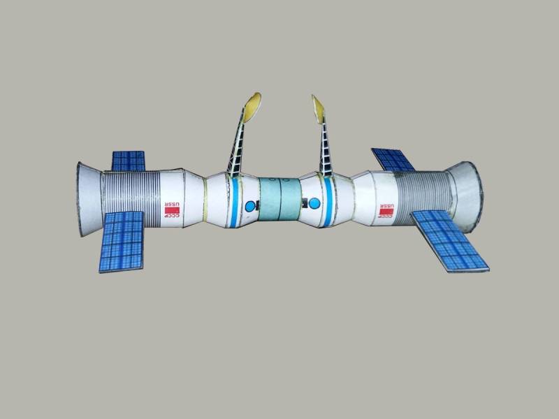Космический аппарат из бумаги
