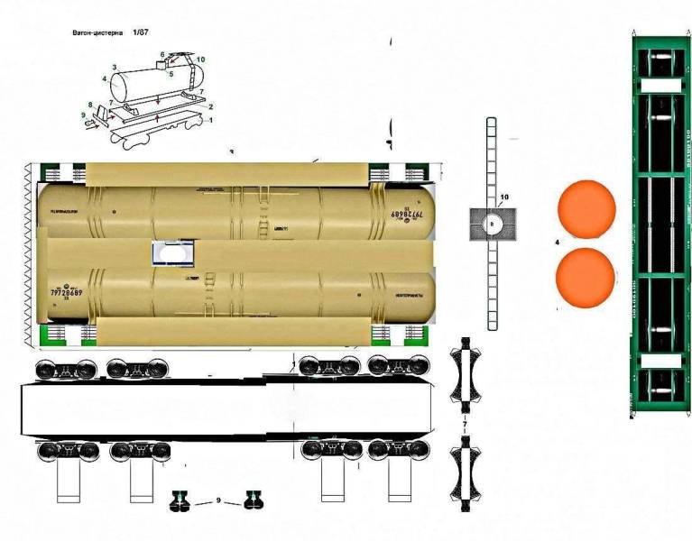 Бумажные модели поездов метро 81-717