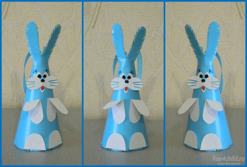 Easy hand made Easter Bunnies