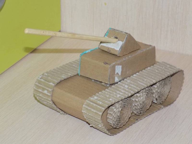 Танк из коробки т-34