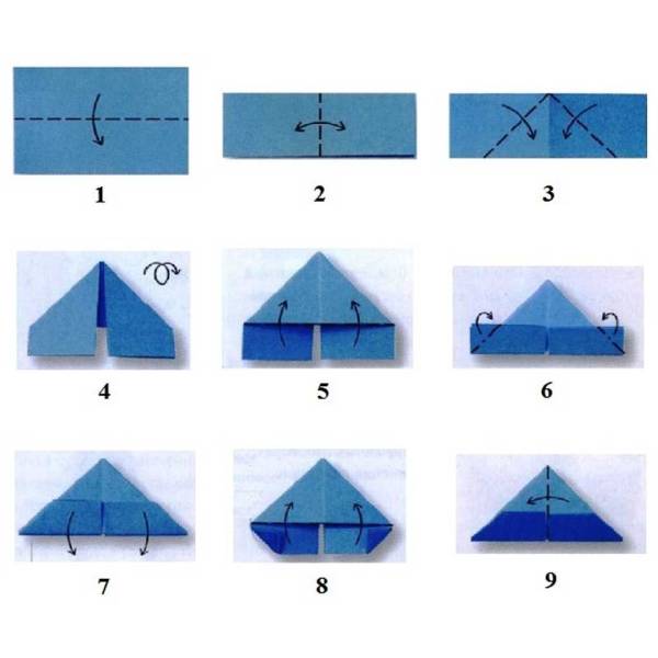 Модульное оригами схемы сборки