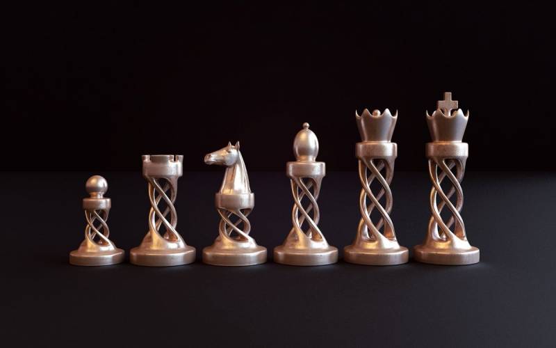 Chess Set Bishop Франция