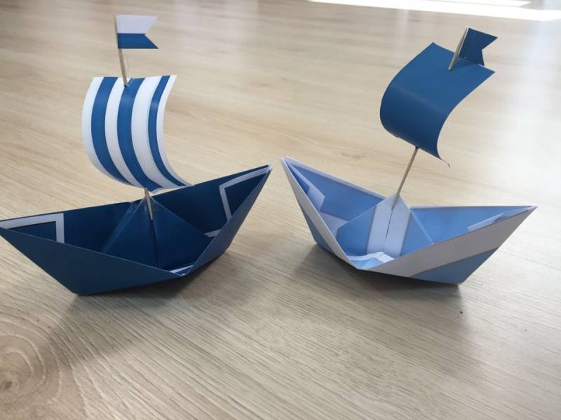 Как сделать катер из бумаги. Оригами катер из бумаги - Origami boat — Video | VK