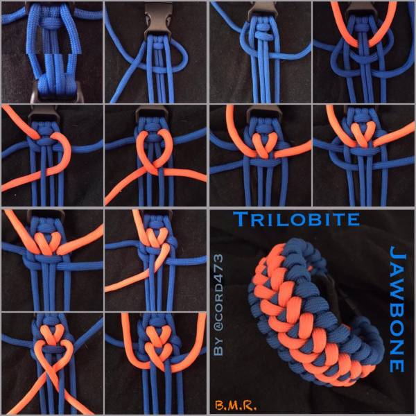 Схемы плетения паракорда браслет