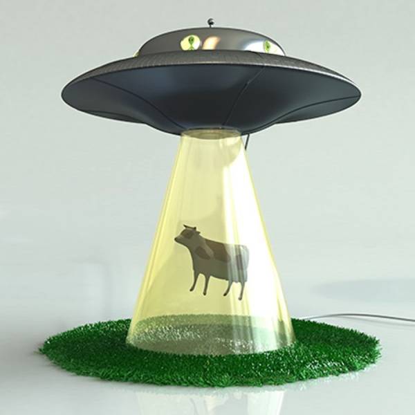 Ночник the Alien Abduction Lamp