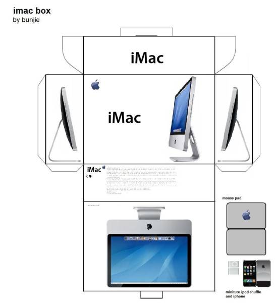 IMAC из бумаги