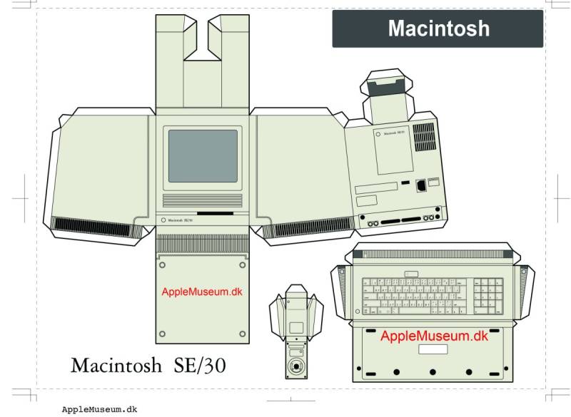 Развертка корпуса Mac Pro