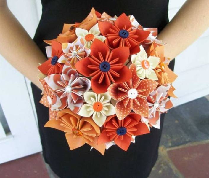 Букеты Kusudama