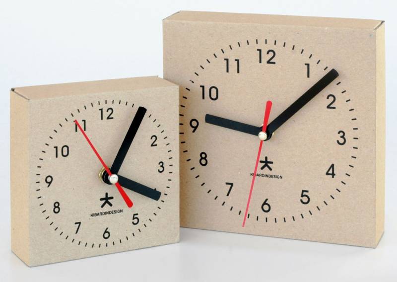 Картонные часы Clock Box