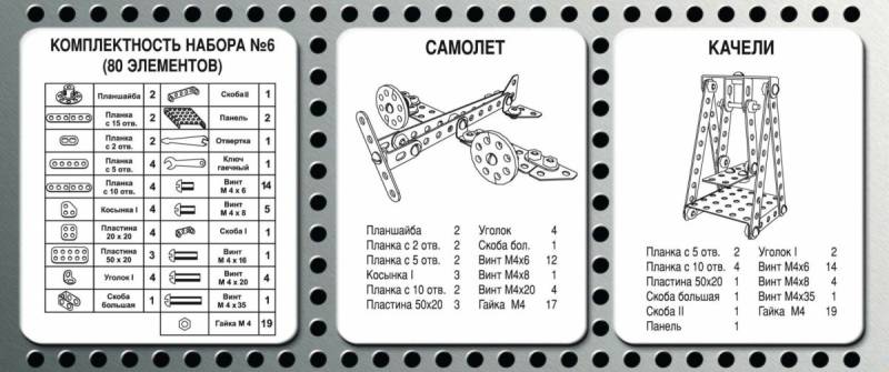 Конструктор металлический №6 00853