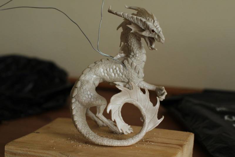 Dragon Sculpture Clay