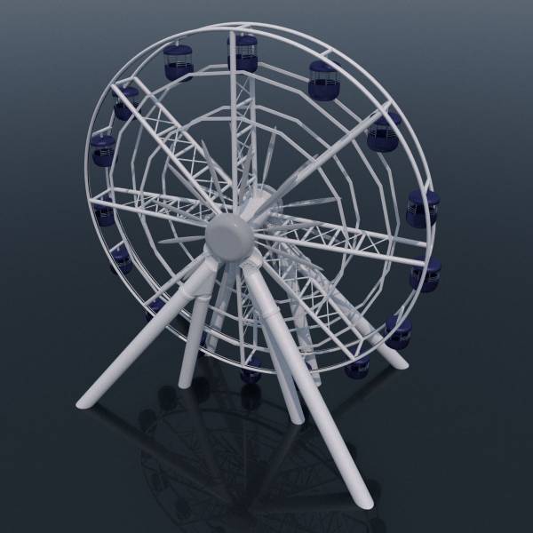 Ferris Wheel 3d model