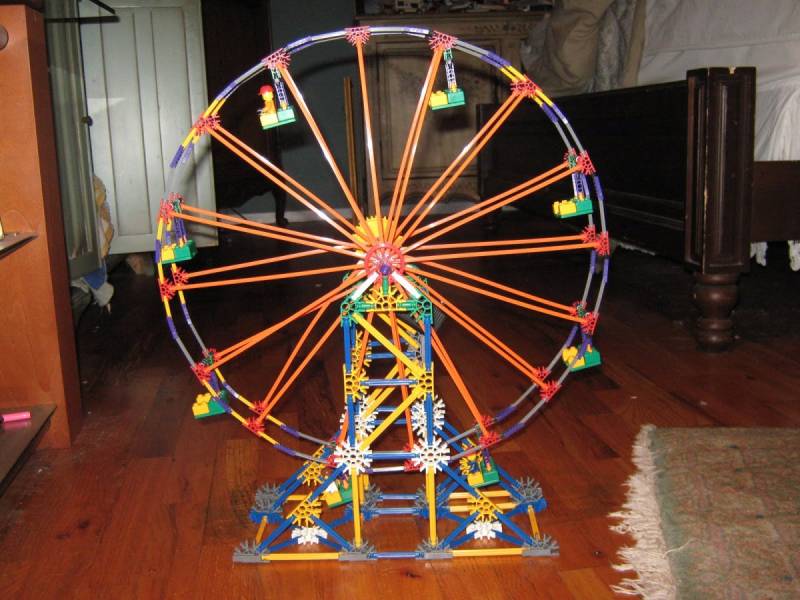 Knex колесо