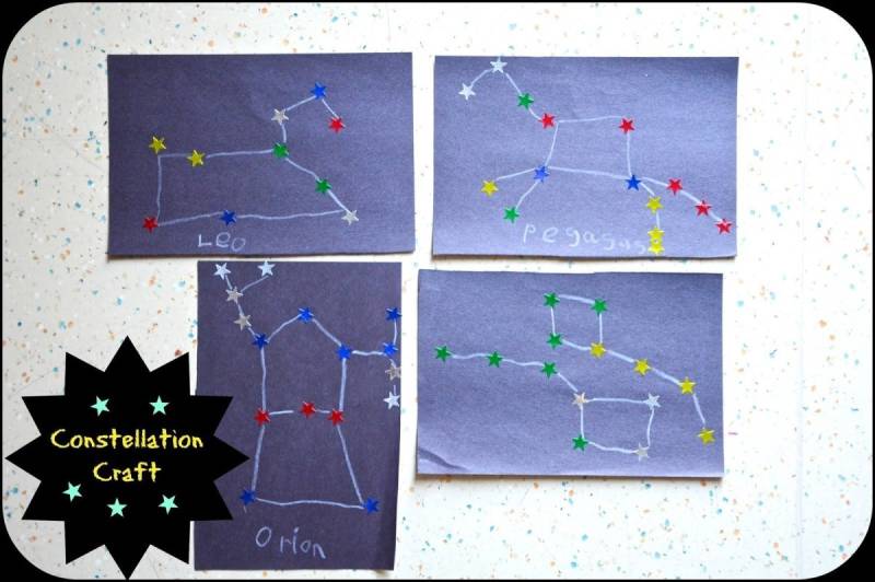 Поделки со звездами, созвездиями