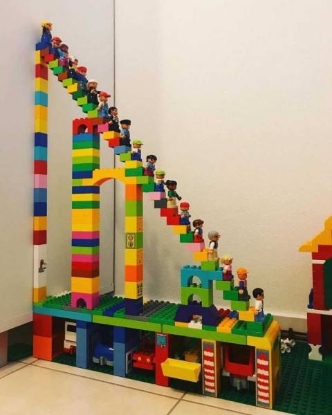 LEGO Duplo лестница