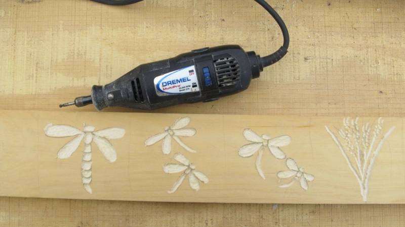 Dremel резьба по дереву