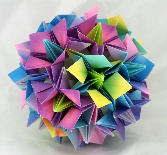 Tomoko fuse – Origami Kusudama с