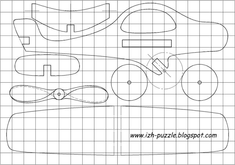 Чертежи для выпиливания лобзиком из фанеры самолет