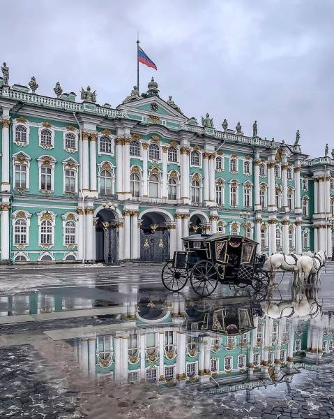 Франческо Растрелли. Зимний дворец, Санкт-Петербург.