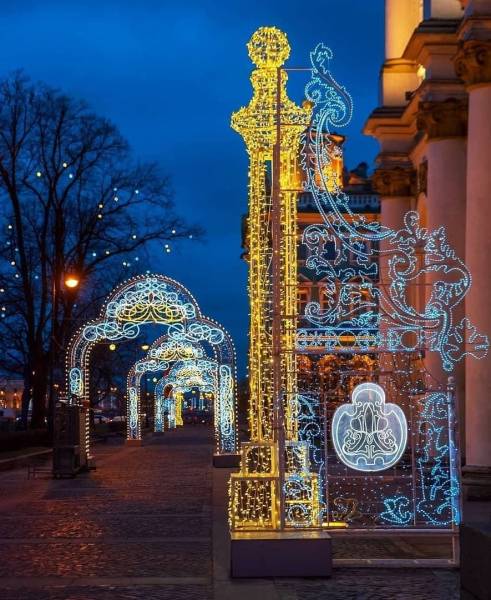 Новогодний Санкт-Петербург Эрмитаж