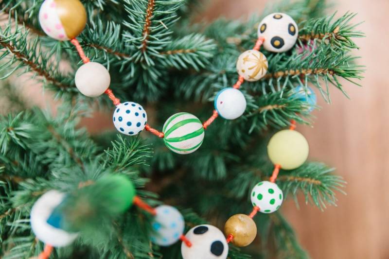 Christmas Tree Garland