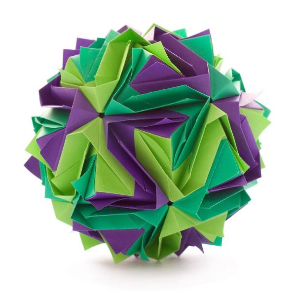 Модульное оригами Kusudama