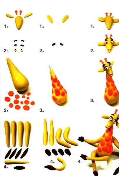Секреты пластилина Рони Орен жирараф